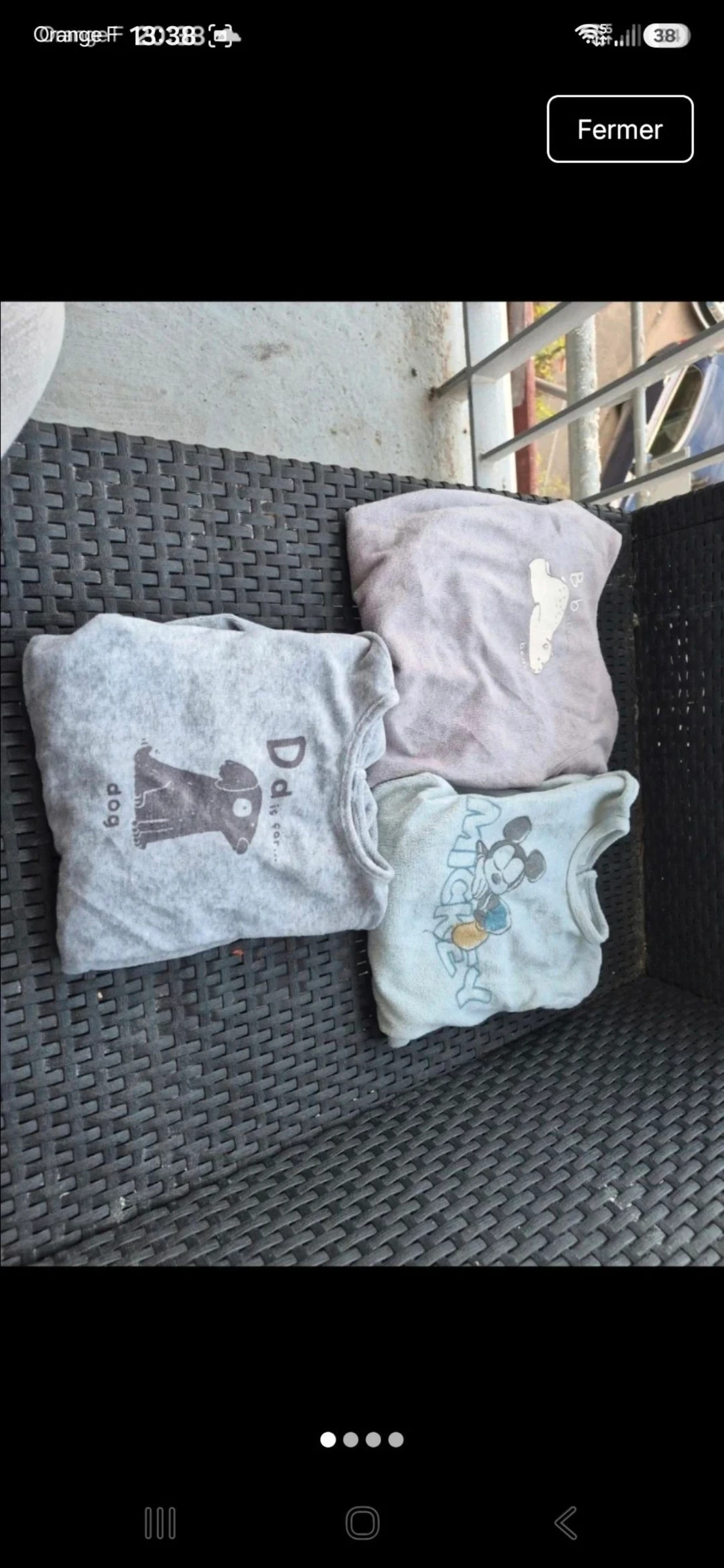 Lot 3 pyjama bébé 